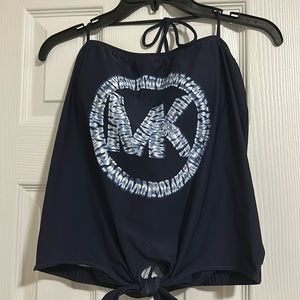 Michael Kors swim top size s/ch/p new used with tag